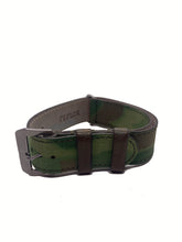 Load image into Gallery viewer, Frogskin Nato watch Strap -Green
